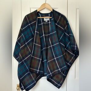 Oversized sleeveless cardigan